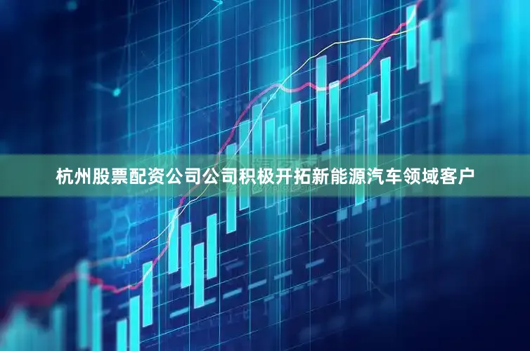 杭州股票配资公司公司积极开拓新能源汽车领域客户